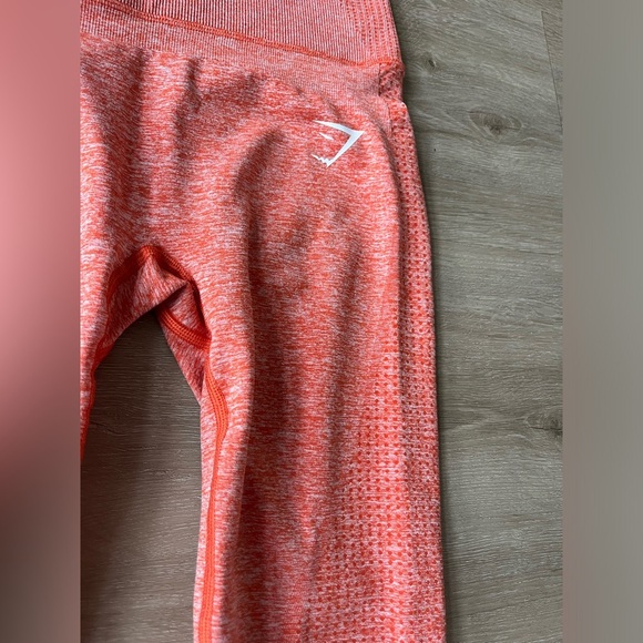 Gymshark Vital Boost Legging in Heat Red Marl SZ M - Picture 4 of 11